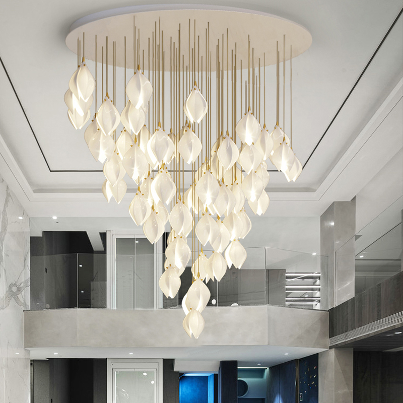Postmodern Ceramic Branch Chandelier