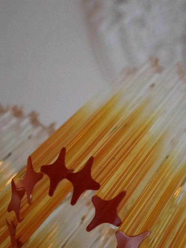 Murano Glass Chandelier – Amber
