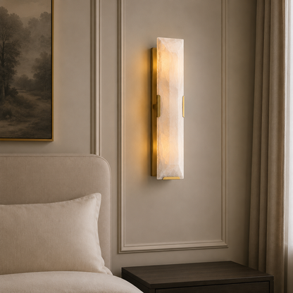 Hadilor Calcite Linear Sconce
