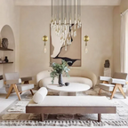 Soltaire Round Chandelier 17" 24" 36" 48"58"