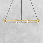 Planet Rectangular Chandelier 54" 72"