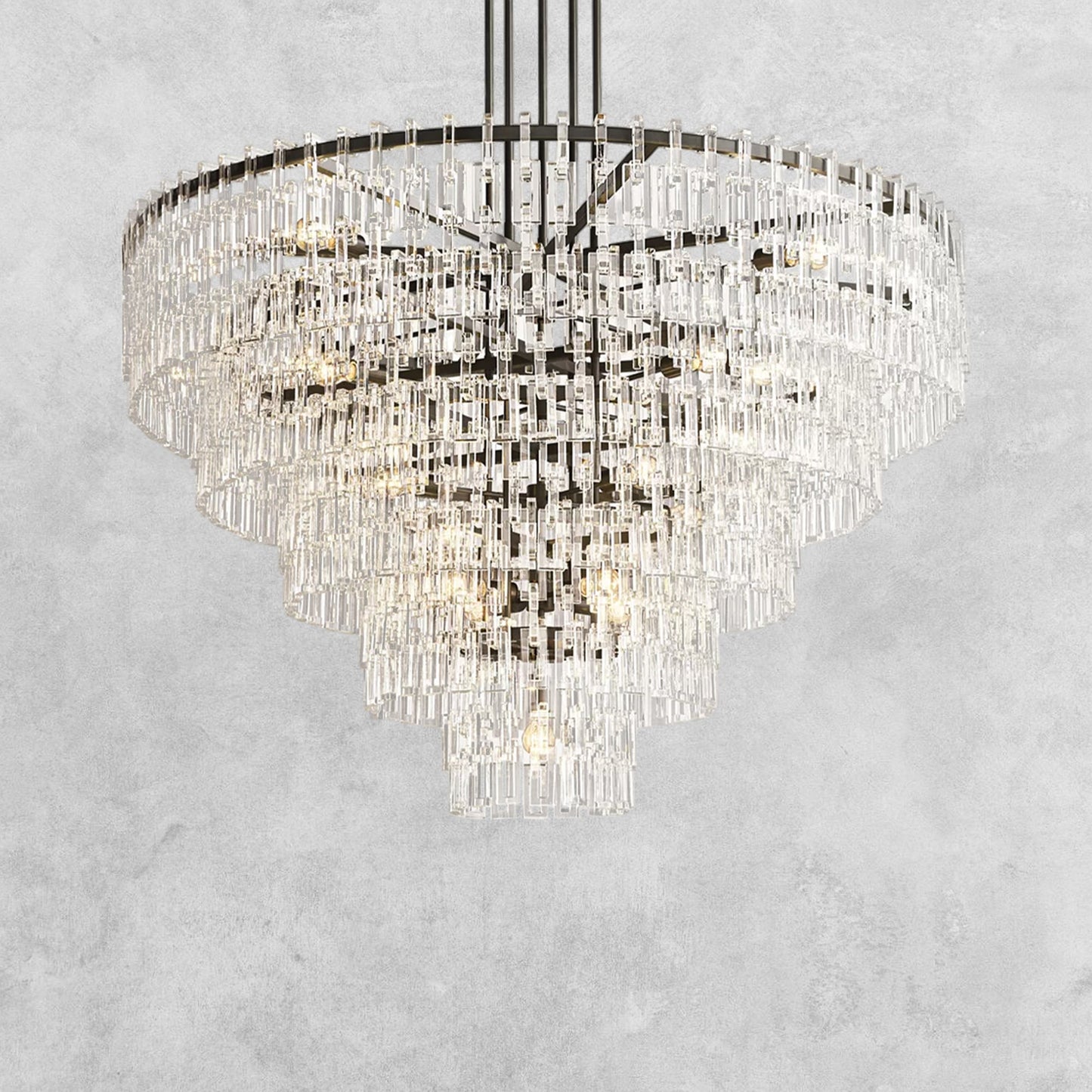 Aurelia Multi-Tier Round Chandelier 36″ 48″ 60″