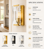 Hadilor Crystal Sconce