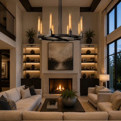 Caddula Round Chandelier