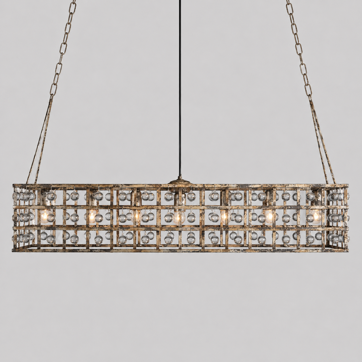 La Cage Rectangular Chandelier