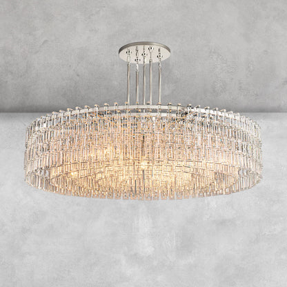 Aurelia K9 Crystal Round Chandelier for Living Room