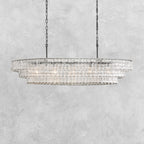 Ghiaccio Oval Chandelier