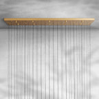 Soltaire Linear Chandelier 37"50"70"