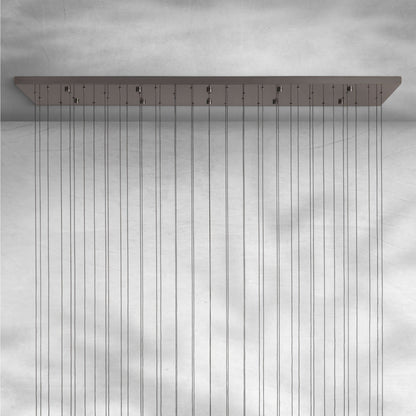 Soltaire Linear Chandelier 37"50"70"