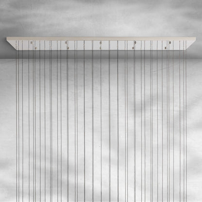 Soltaire Linear Chandelier 37"50"70"