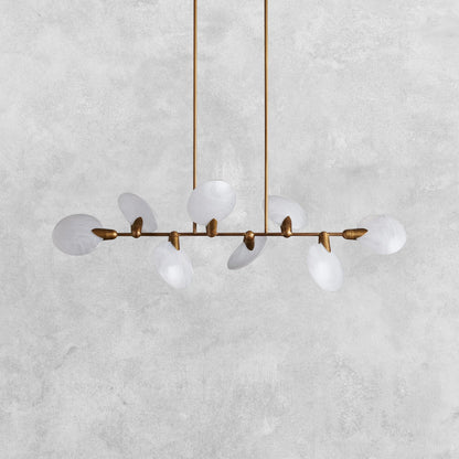 Lyla Linear Chandelier 62"74"