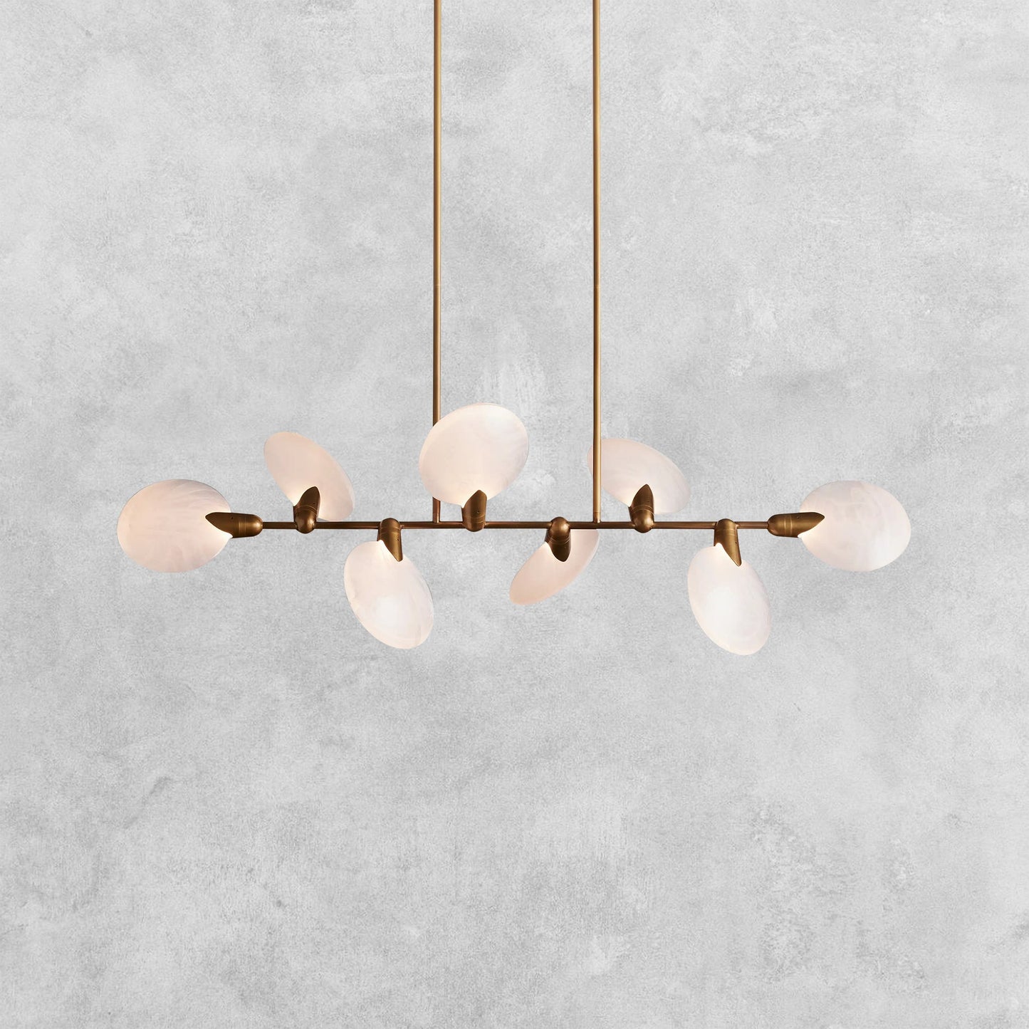 Lyla Linear Chandelier 62"74"