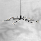 Apollo Round Chandelier 36"47"59"