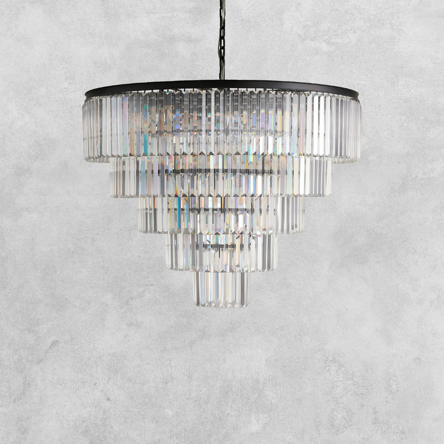 Leyland Tiered Round Chandelier