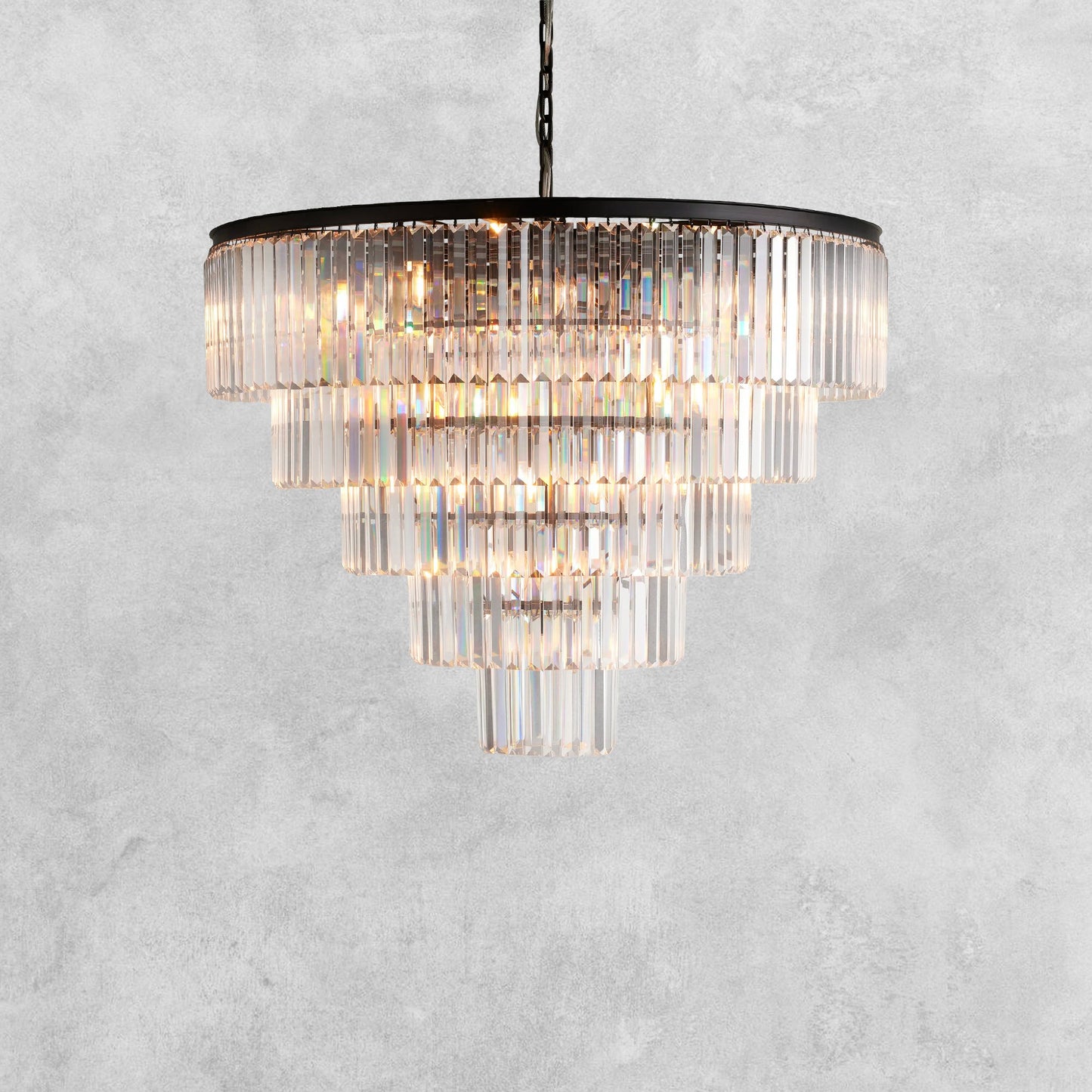 Leyland Tiered Round Chandelier