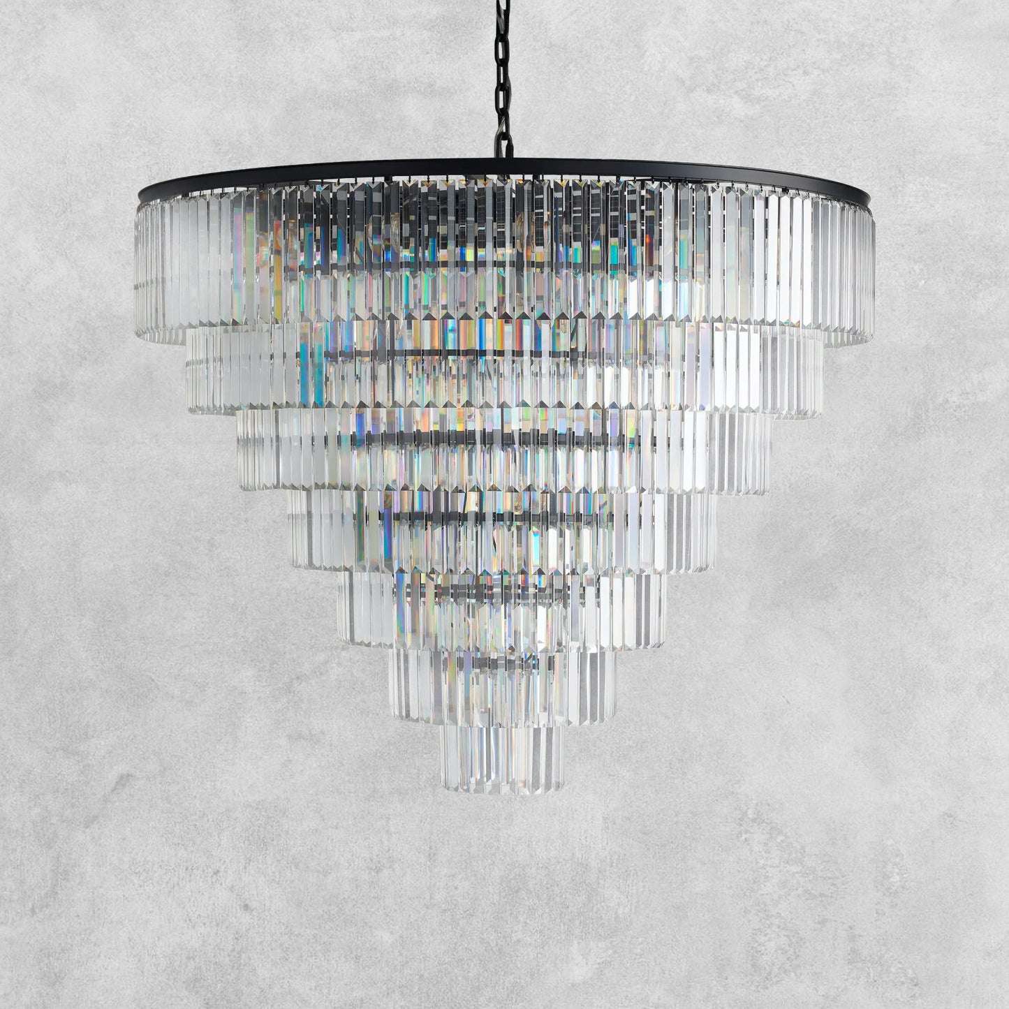 Leyland Tiered Round Chandelier