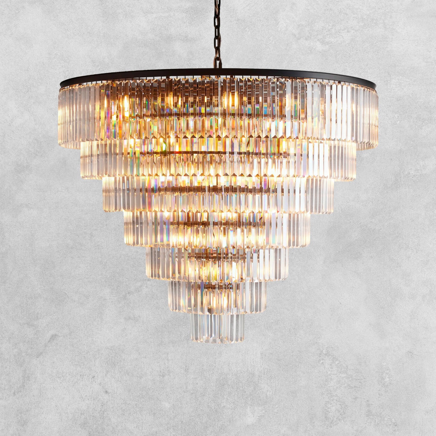 Leyland Tiered Round Chandelier