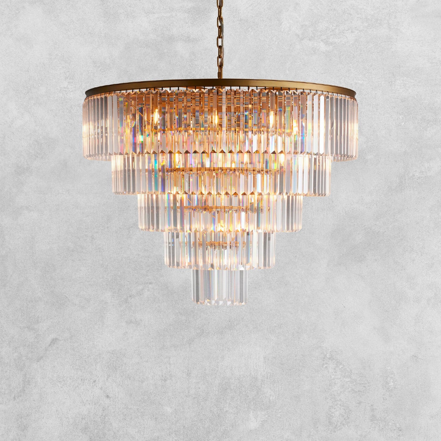 Leyland Tiered Round Chandelier