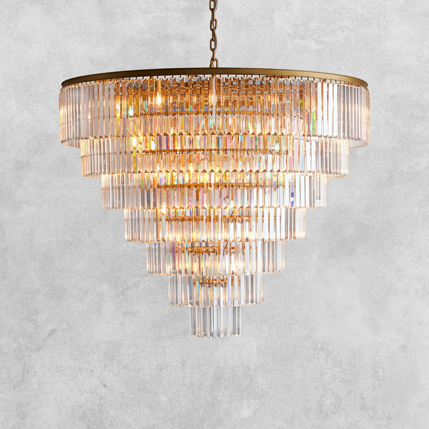 Leyland Tiered Round Chandelier