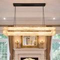 Rigede Lueur Rectangular Chandelier