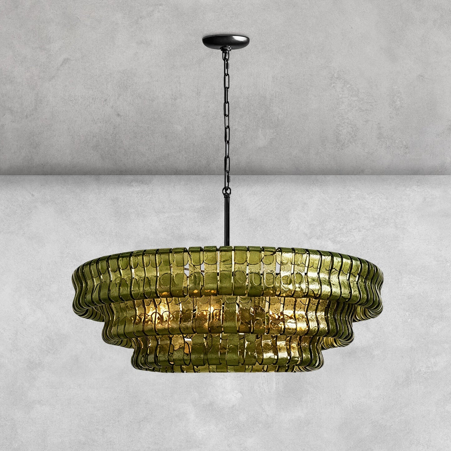 Ghiaccio Round Chandelier