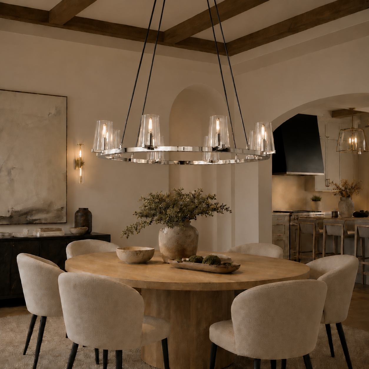 Parenlace Round Chandelier