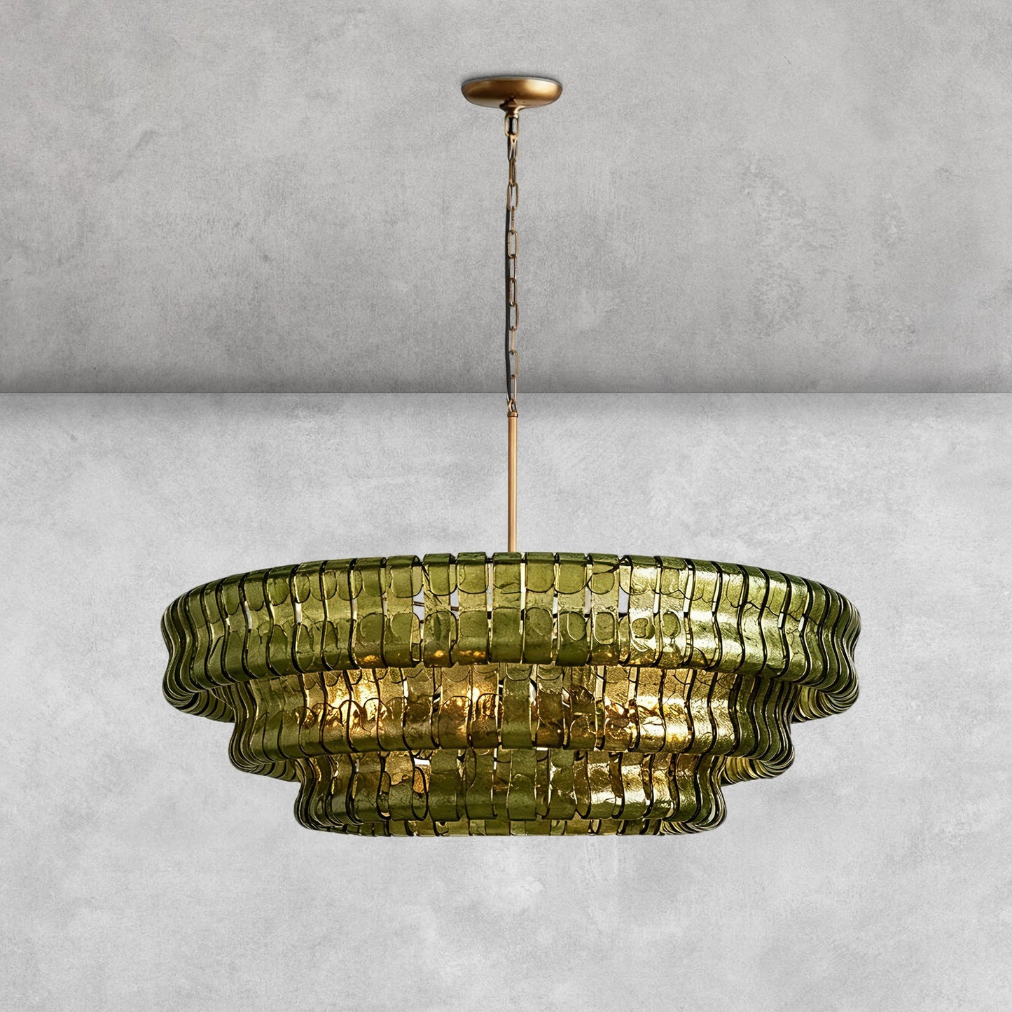 Ghiaccio Round Chandelier