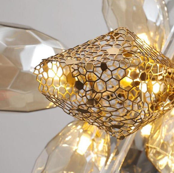 Modern Wine Glass Shape Chandelier Italian Light Luxury Light Fixture for Dining Room/Living Room