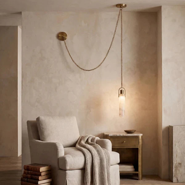 Alabaster Flint 1 Light LED Multi-Drop Pendant