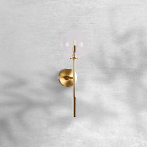 Apollo Glass Ball Wall Sconce