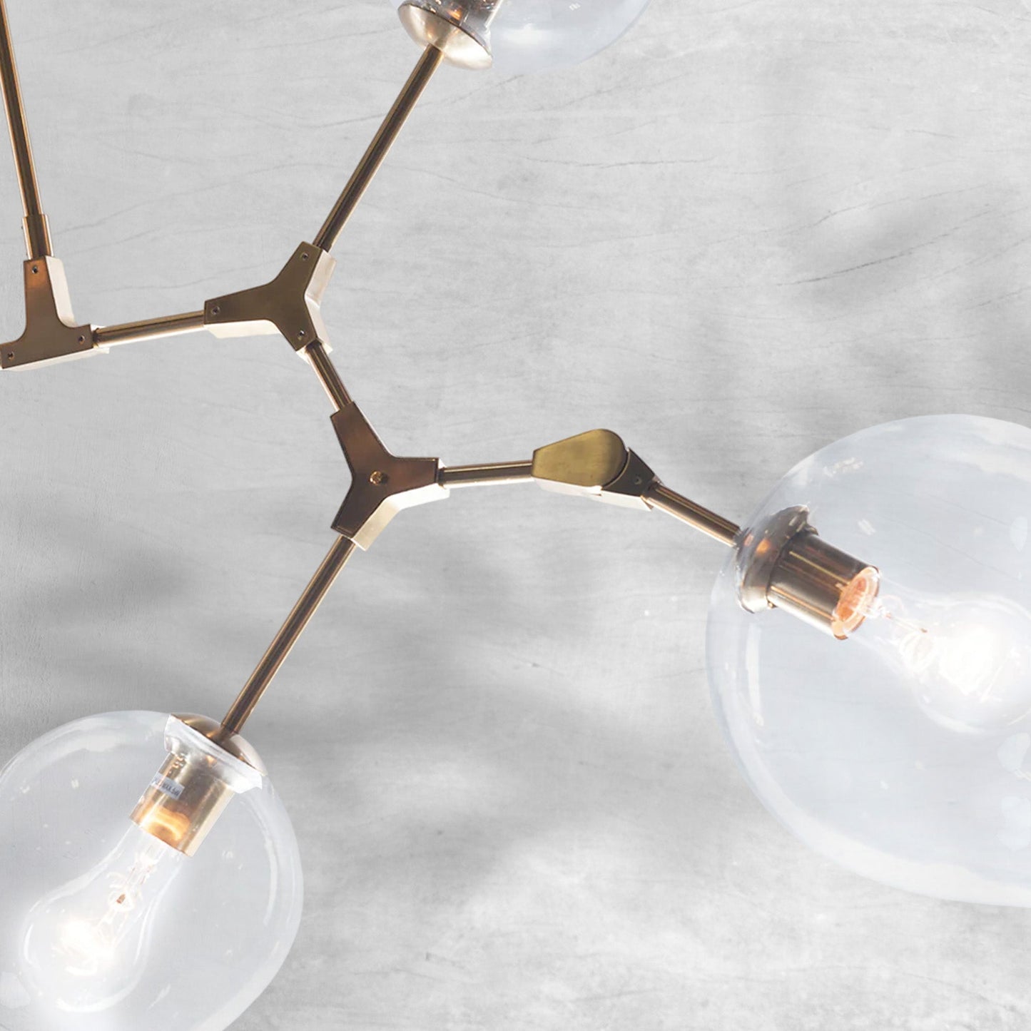 Covington Drop Globe Branching Bubble Chandelier 30''