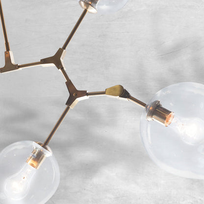 Covington Drop Globe Branching Bubble Chandelier 30''