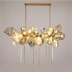 Modern Wine Glass Shape Chandelier Italian Light Luxury Light Fixture for Dining Room/Living Room