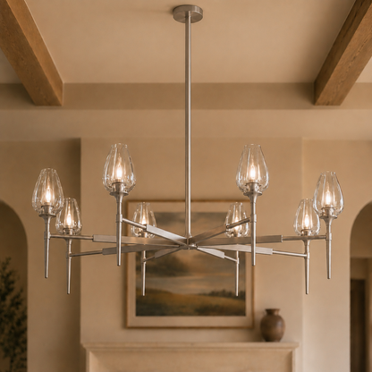 Tuders Round Chandelier