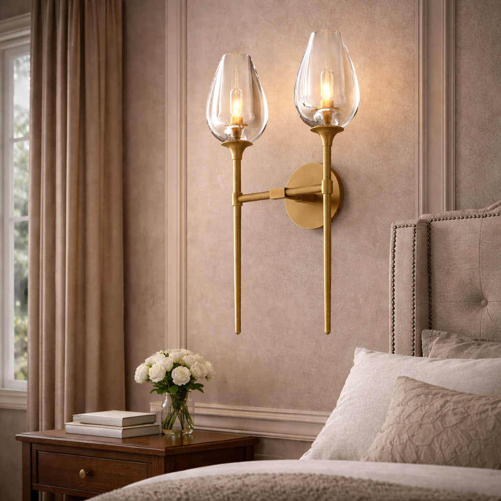 Tuders Double Sconce