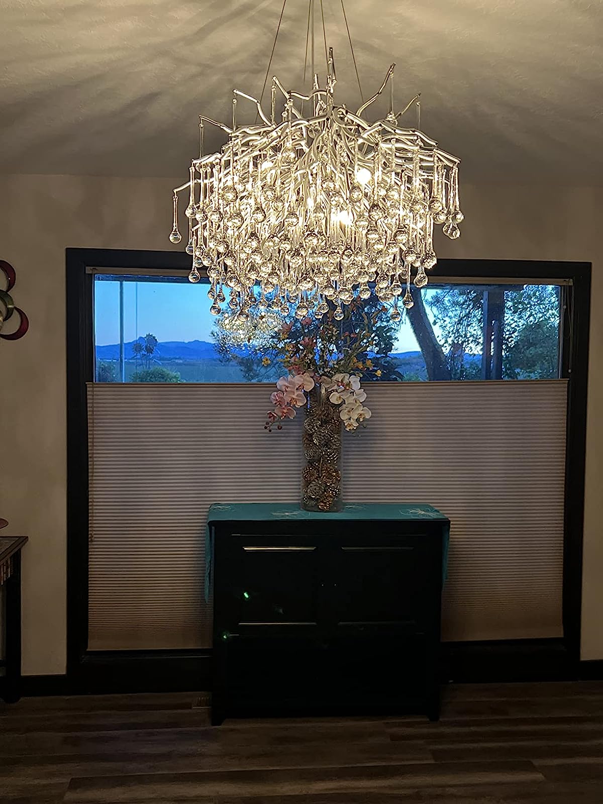 Stunning Tree Branch Crystal Chandelier