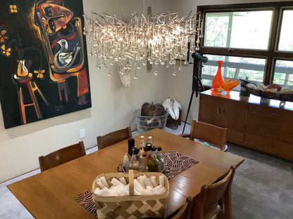 Stunning Tree Branch Crystal Chandelier