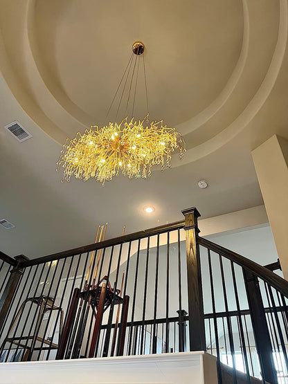 Stunning Tree Branch Crystal Chandelier