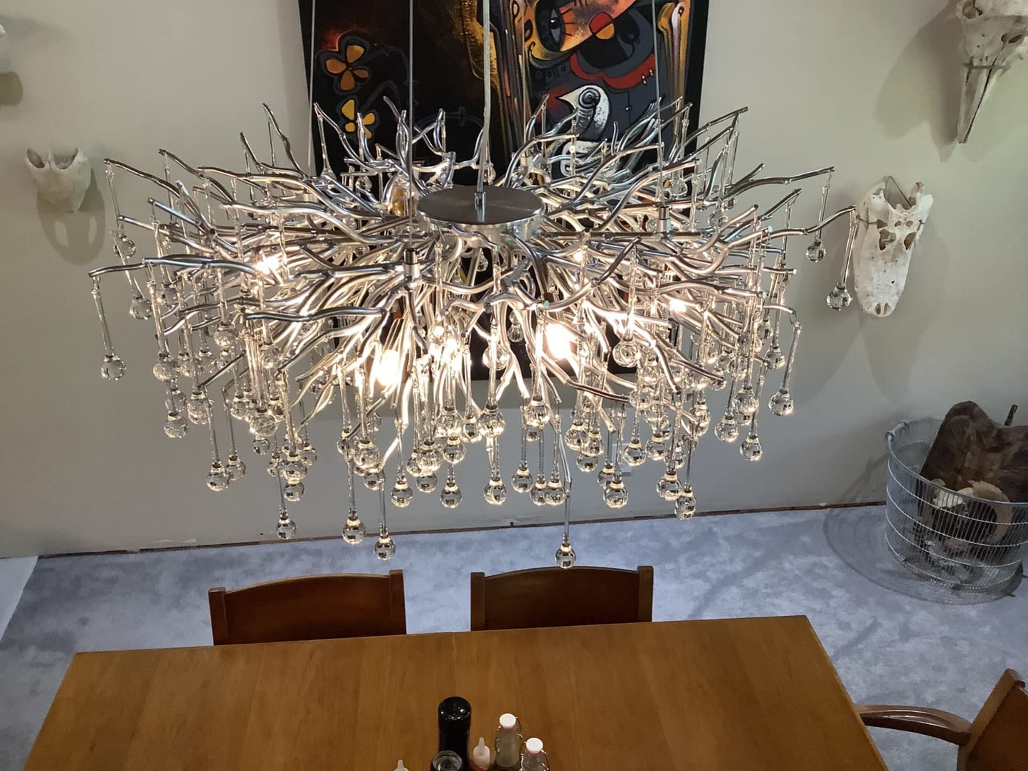 Stunning Tree Branch Crystal Chandelier