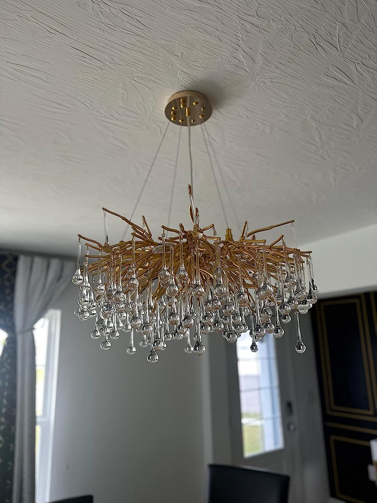 Stunning Tree Branch Crystal Chandelier
