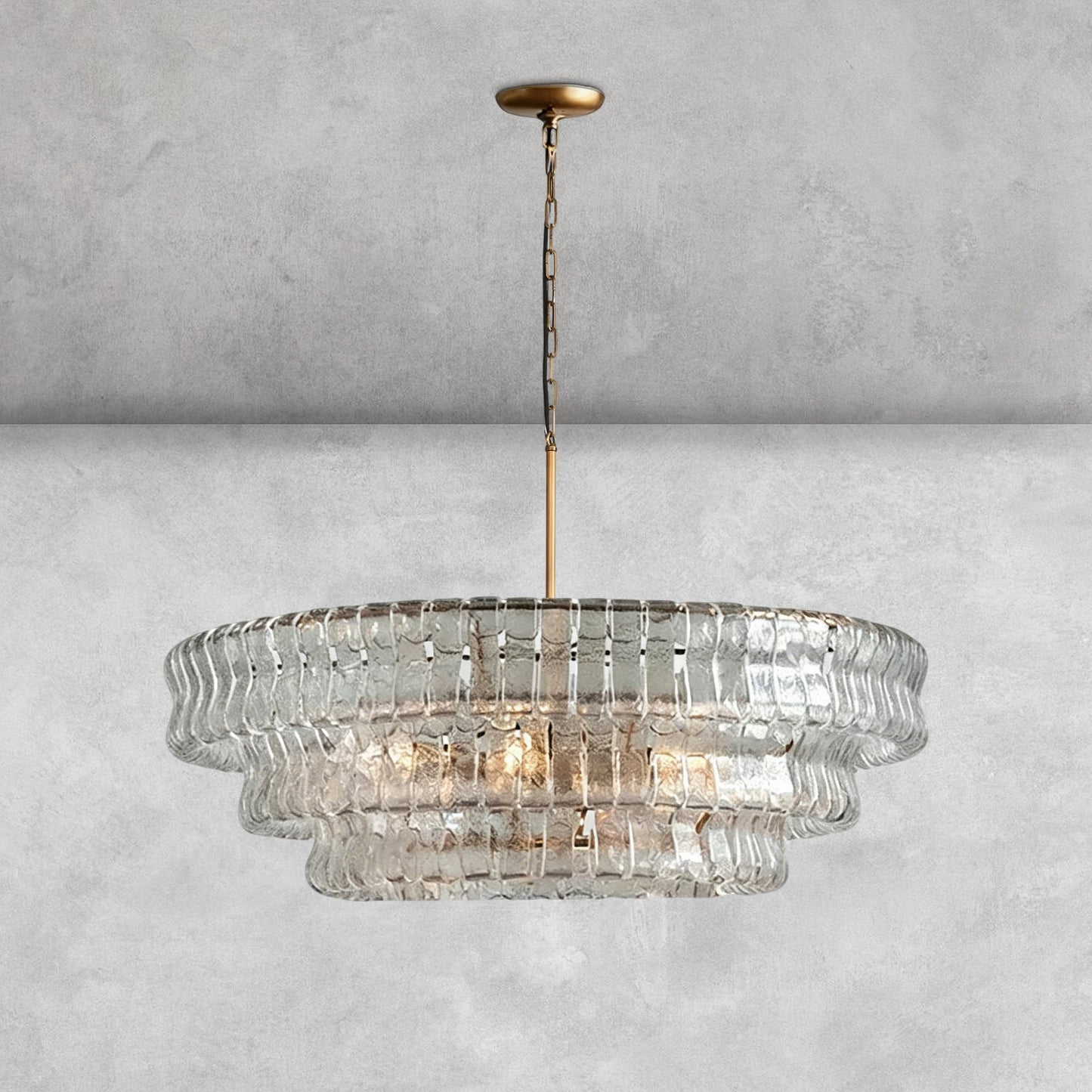 Ghiaccio Round Chandelier