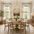 19Th CC. English Openwork Round Chandelier