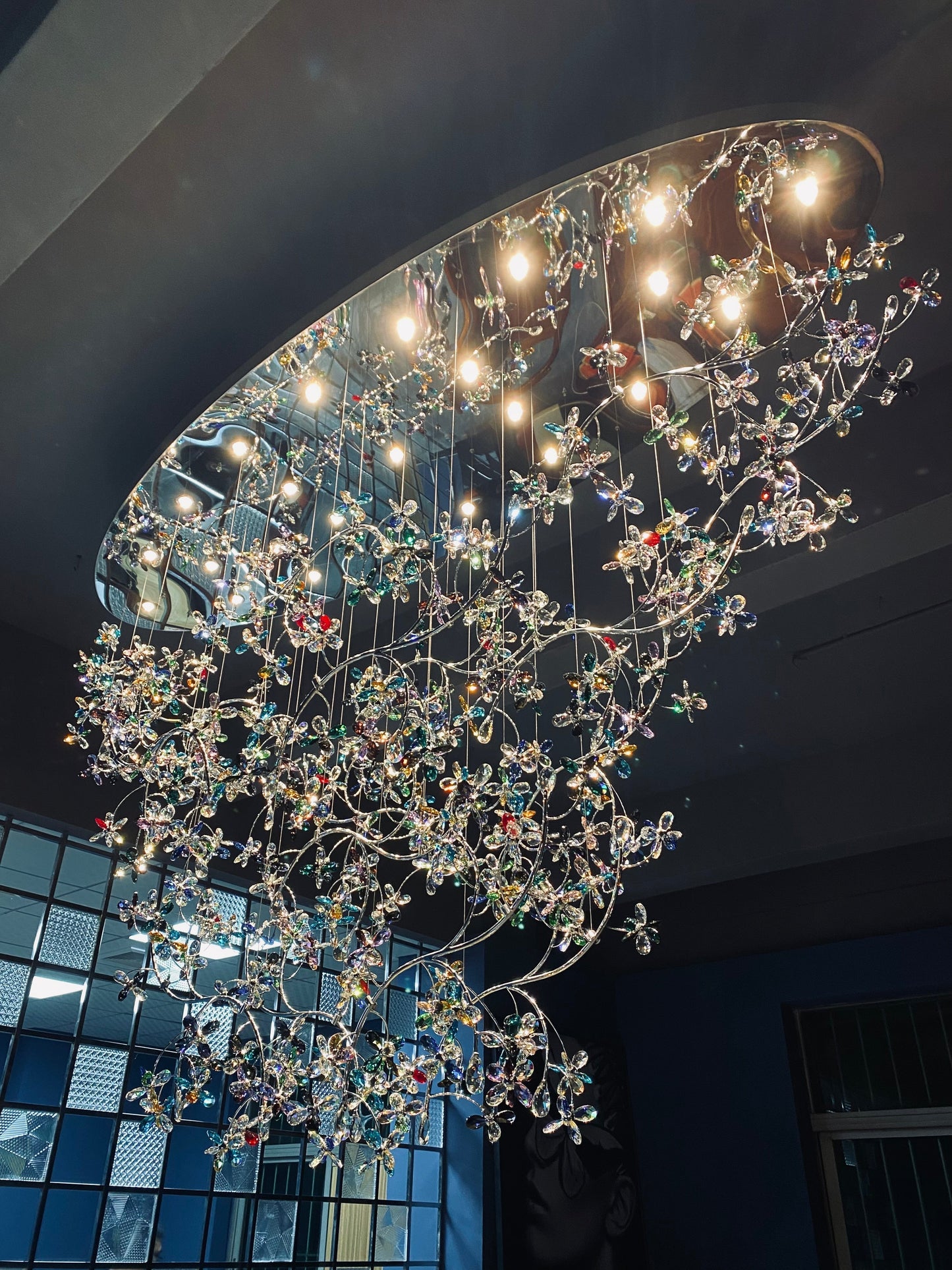 exquisite-crystal-flower-branch-chandelier