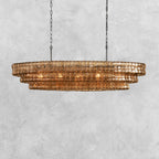 Ghiaccio Oval Chandelier