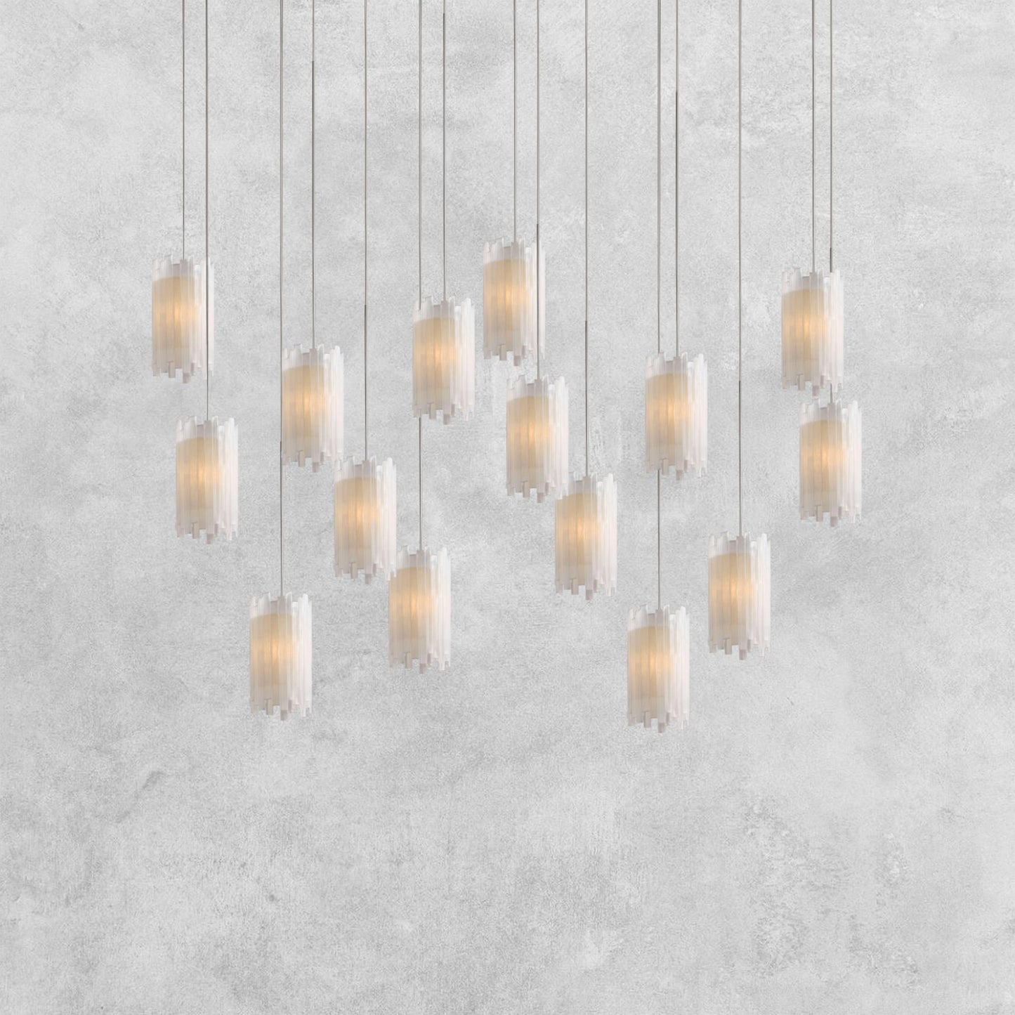Gianna Rectangular Chandelier 15/30 Light