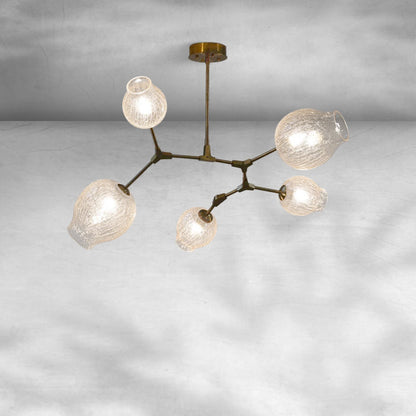 Covington Drop Globe Branching Bubble Chandelier 30''