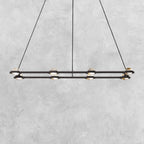 Planet Rectangular Chandelier 54" 72"
