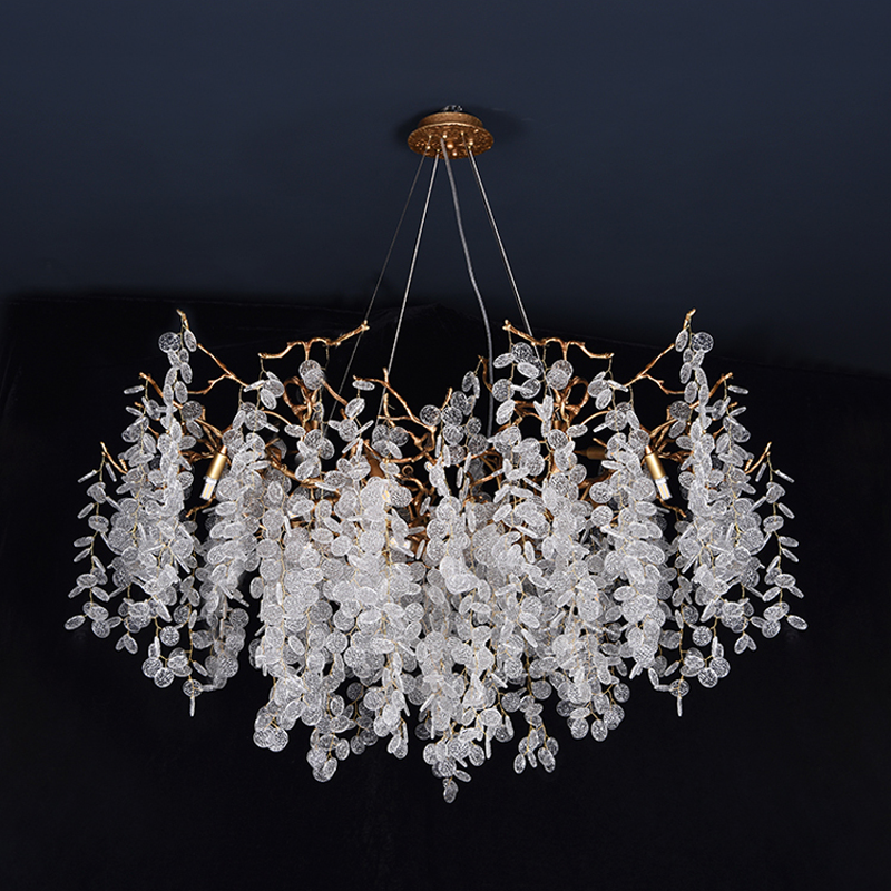 Thirza Branch Crystal Dining Room Chandelier