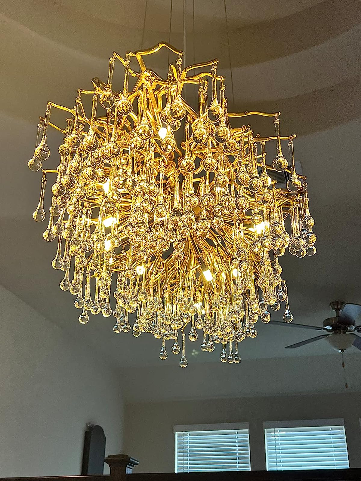 Stunning Tree Branch Crystal Chandelier