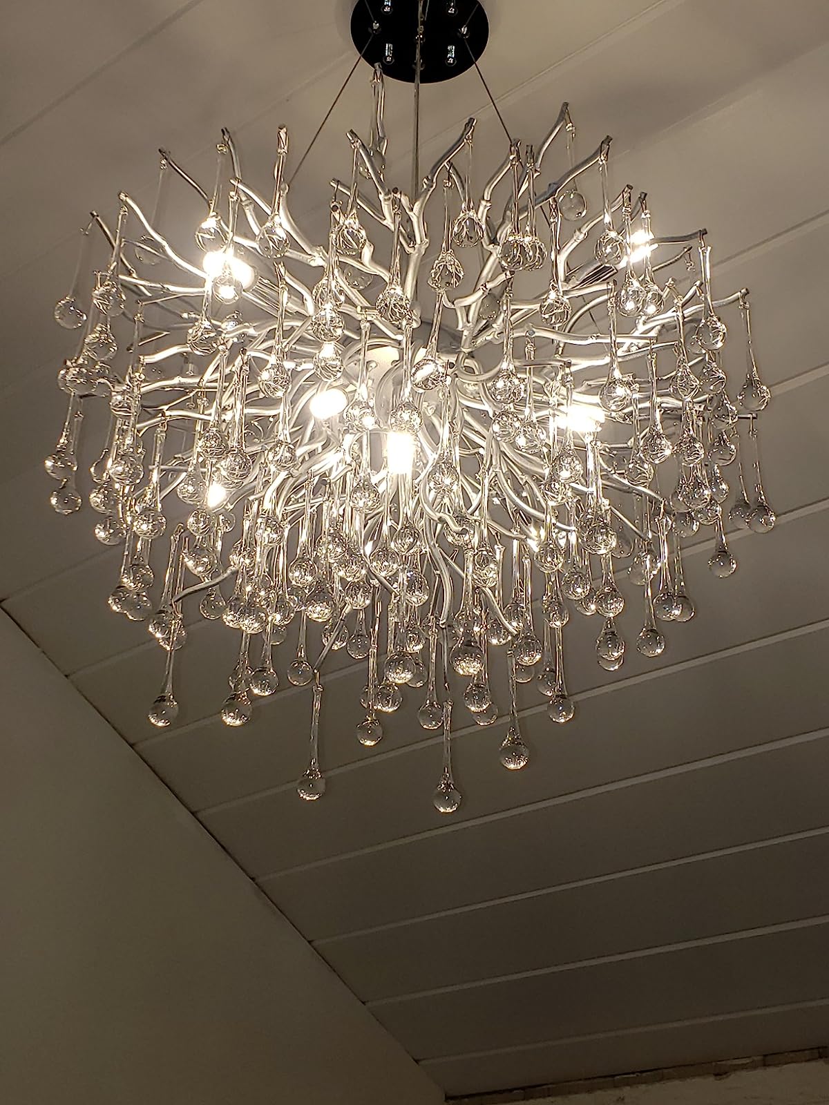 Stunning Tree Branch Crystal Chandelier